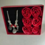 Βραχιόλι τύχης με soap flowers