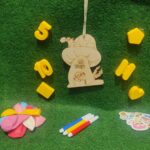 Ξύλινο παιχνίδι ζωγραφικής σπιτάκι