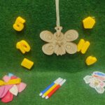 Ξύλινο παιχνίδι ζωγραφικής πεταλούδα