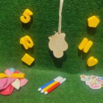 Ξύλινο παιχνίδι ζωγραφικής πεταλουδίτσα