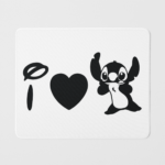 Mousepad I Love Stitch
