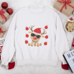 Xmas Gift Box Reindeer