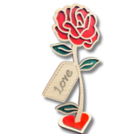 Valentine Box Τριαντάφυλλο με βάση
