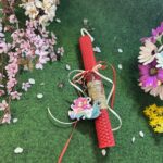 Λαμπάδα με μπρελόκ Γοργόνα