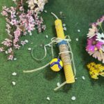 Λαμπάδα με μπρελόκ μπάλα Βόλει