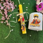 Λαμπάδα με μπρελόκ και μολυβοθήκη Naruto