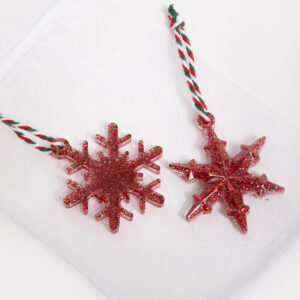 Σετ Χιονονιφάδες Ρητίνης