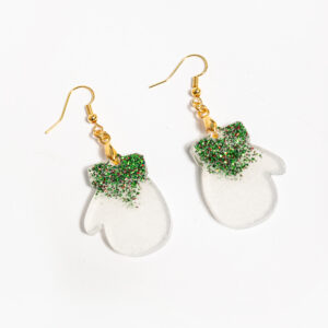 Σκουλαρίκια Γαντάκια Χριστουγέννων