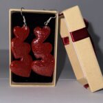 Σκουλαρίκια Τριπλή Καρδιά