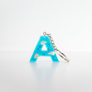 Μπρελόκ Μονόγραμμα με κοχύλια