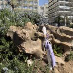 Λαμπάδα με Μακρόστενο Μαξιλαράκι Λεβάντας